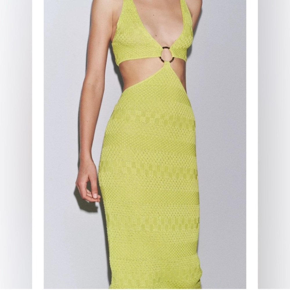 Zara midi dress open back - Picture 7 of 8